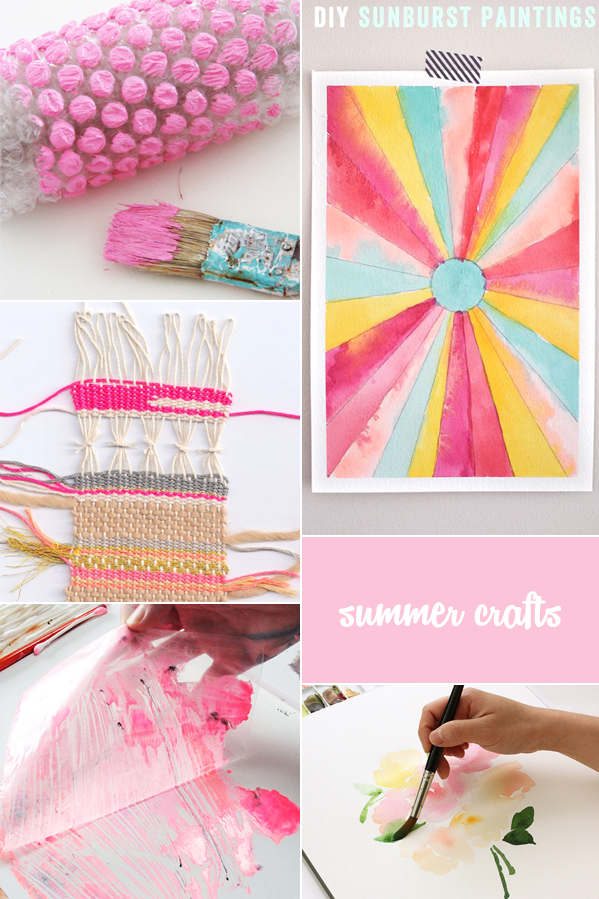 I love eco blog, zomer, knutselen, summer crafts, zelf maken, diy