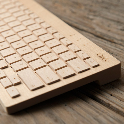 We love wood…een toetsenbord van hout